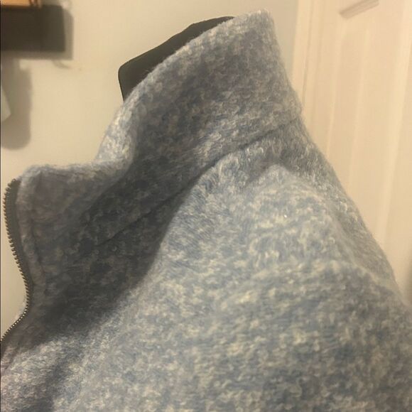 Banana Republic Light Blue Teddy Jacket A - Picture 8 of 9